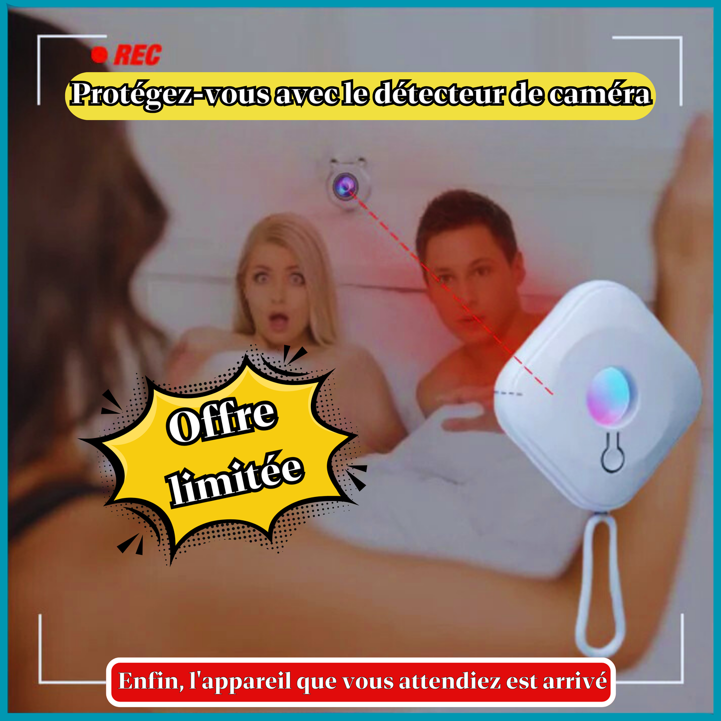 كاشف كاميرات التجسس